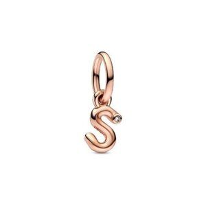 Pandora Moments 14K Rose Gold Plated Cz Dangle Charm